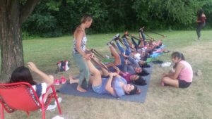 WAMC Summer Enrichment - Vastu Health Leads Weekly Yoga Lessons for Students