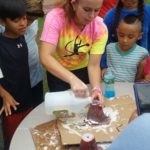 WAMC Students Learn About Volcanoes In Hands On Lab.