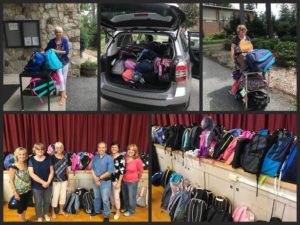 St. Stephen The First Martyr RC Church donated 89 backpacks to the students of the WAMC Program.